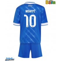 Real Madrid Kylian Mbappe #10 Tredjedraktsett Barn 2025-26 Kortermet (+ Korte bukser)